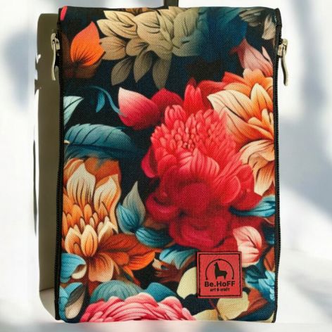 Kosmetycza / etui autumn flowers L