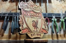 Statuetka inspirowana logo klubu piłkarskiego Liverpool