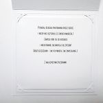 Minimalistyczna ręcznie robiona kartka na urodziny - Kartka urodzinowa z życzeniami