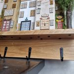 Wieszak - drewniane domki - na klucze i inne drobiazgi 24 - 
