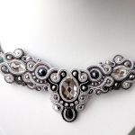 Naszyjnik  Srebro & Black Diamond - 