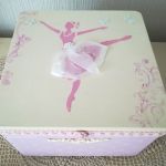 Kuferek z baletnicą - Kuferek dla dziewczynki