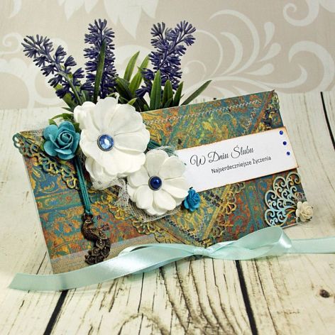 Kartka z okazji ślubu- w perskim pałacu