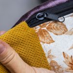 Nerka patchworkowa no waste – unikatowa saszetka handmade - 
