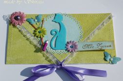 Kartka - kocie sprawy- Rezerwacja dla p. Oli