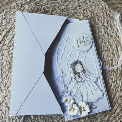 148,Kartka na komunię dla dziewczynki