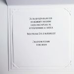 Kartka z niezapominajkami urodzinowa handmade - Kartka z niezapominajkami i życzeniami