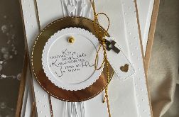 Kartka Komunijna w pudełku z kopertą! Duży format! Premium!