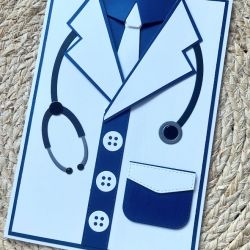 091,Kartka Dziękuję-podziękowanie dla lekarza