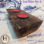 Świecznik buk żywica sęk wosk Sue Ellen No. 9 - 