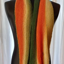 Asymetryczny szal strzałka