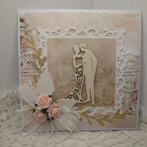 Kartka ślubna w pudełku 24