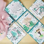 Tropikalny box slubny - boho