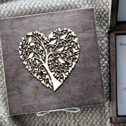 Rustykalne zaproszenie ślubne dla Rodziców 1