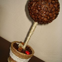 Dzień Matki - Aromatyczne drzewko z ziaren kawy