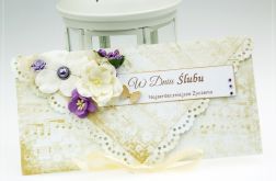 Kopertówka z okazji ślubu-wrzosowy poranek