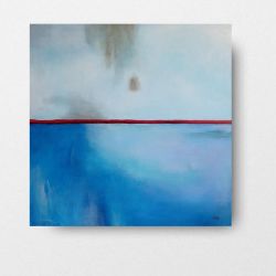 Abstrakcja-obraz akrylowy formatu 70x70 cm 