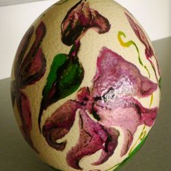 Jajo Strusie - Malowane