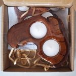 Świecznik Czereśnia  - Świecznik w pudełku