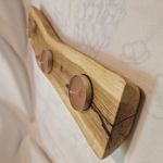 Świecznik dąb sękowy żywica Pamela No. 2 - 