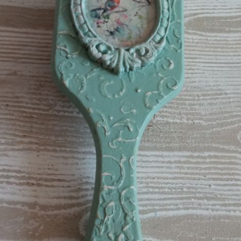 Szczotka do włosów w stylu shabby chic