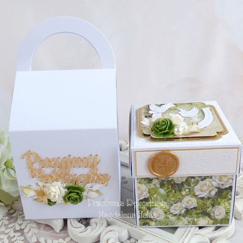 Ślubny exploding box 1048