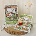 Urodzinowa kartka leśnym klimacie "Woodland1" - 
