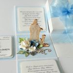 Pamiątka Komunii - z Chrystusem (dla chłopca) - Piękna pamiątka komunii