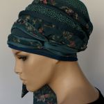 SONIA, turban - szarfa wiązana z boku głowy