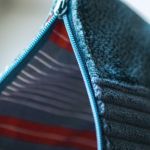 Duża kosmetyczka w kolorze turkusowym - 