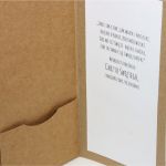 Kartka z okazji Chrztu w pudełku z okienkiem - kartka z kieszonką na banknoty oraz gotowym tekstem życzeń