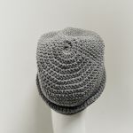 Czapka przejściowa beanie smerf bawełna popiel - czapka bawełniana