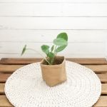 Podkładka na stół,średnica 35cm,pod talerz z sznurka. - 