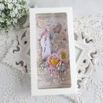 Ślubna kartka w pudełku 813 - 