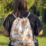 Plecak torba 2w1 mopsiki - 