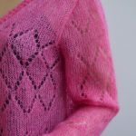 Różowy sweterek lekki jak piórko - lekki sweterek