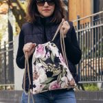 Workoplecak damski peonie - 