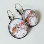 Ptaszek: kolczyki 18 mm - 