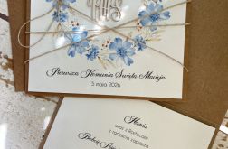 Zaproszenia na pierwszą komunię świętą, komunijne z personalizacją