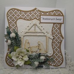 Kartka na Boże Narodzenie w pudełku 05