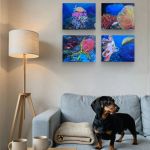 Underwater kompozycja 4 obrazow - 