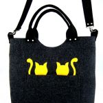 Two small yellow cat/strap - 