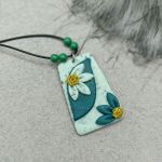 „SONIA” wisiorek z glinki polimerowej - „SONIA” wisiorek z glinki polimerowej