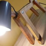 Lampka drewniana piesek - Pies lampka