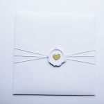 Kartka komunijna ręcznie robiona elegancka - Kartka komunijna w ozdobionej kopercie