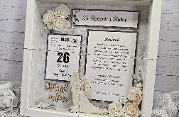 Pamiątka ramka na rocznicę lub ślub SLB 005