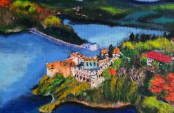 Pieniny Polska, 40x50x2 cm,płótno