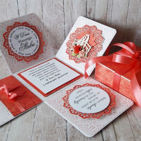 Pudełko z okazji ślubu