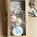 099,Kartka na ślub w eco z obrączkami - 099,Kartka na ślub w eco z obrączkami