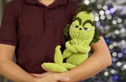 Maskotka Grinch, Prezent na Mikołaja, Prezent przytulanka dla dziecka